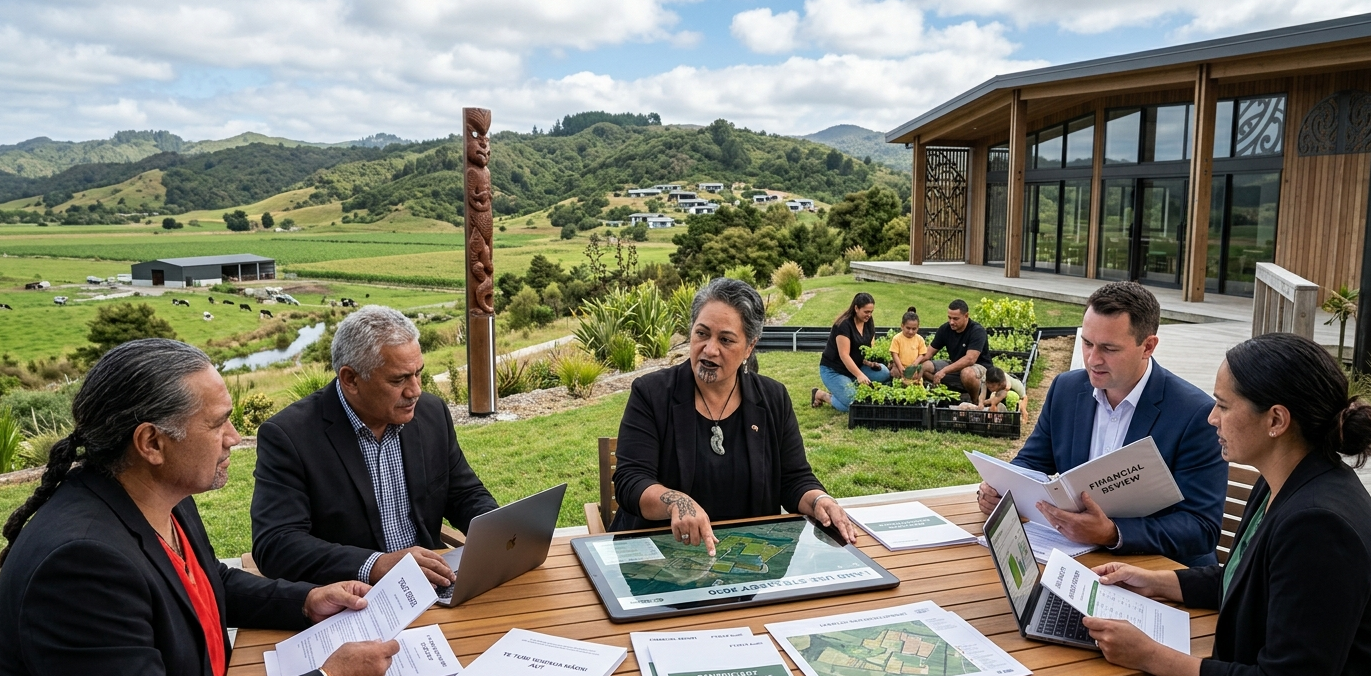 Māori Freehold Land managed through an Ahu Whenua Trust